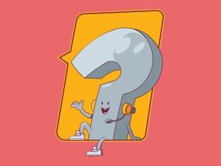 Illustration of Upside-Down Question Mark (¿)